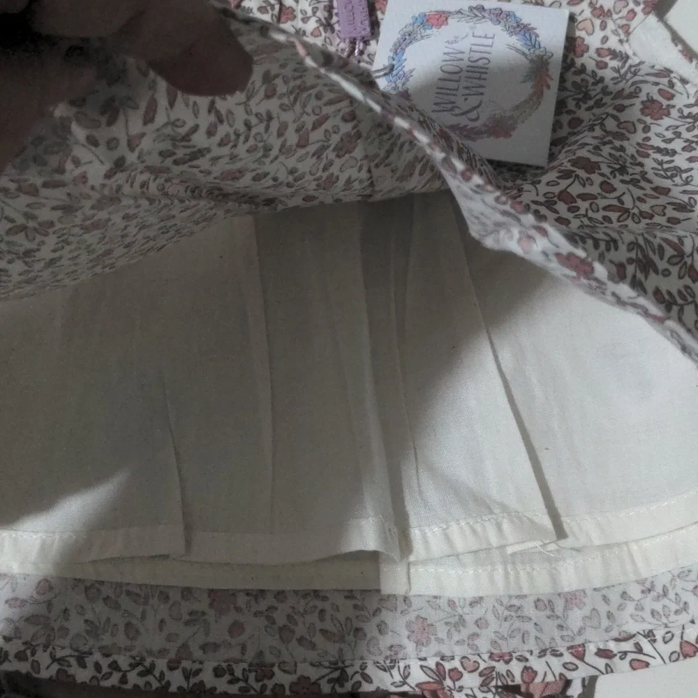 Willow & Whistle Baby Girl Floral Top and Bloomers Set. Size 3 Months NWT - Picture 8 of 8